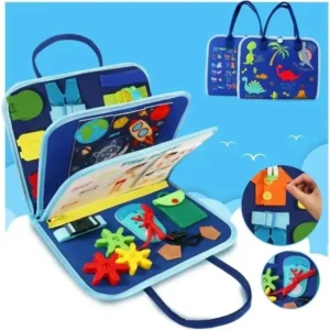 Kids Busy Travel Book Activity